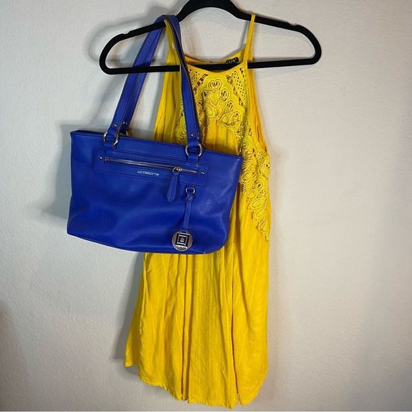 Venus Halter Crochet Neck Dress Sz 8 - Picture 3 of 5